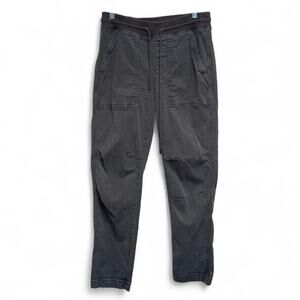 Faherty Traveler Pants Womens Size XS Gray‎ Casual Utility Drawstring